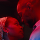 Nicole Beharie, left, as Turquoise and Kendrick Sampson as Ronnie in the drama,“MISS JUNETEENTH,” a Vertical Entertainment release.